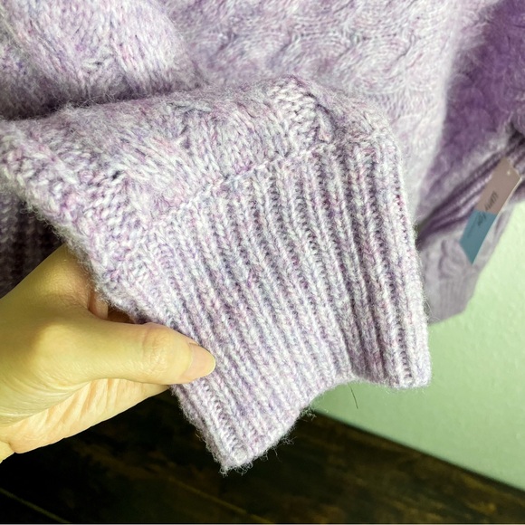 -`♡´- Free! NWT Knit Wool Blend Sweater Size S - Picture 8 of 13